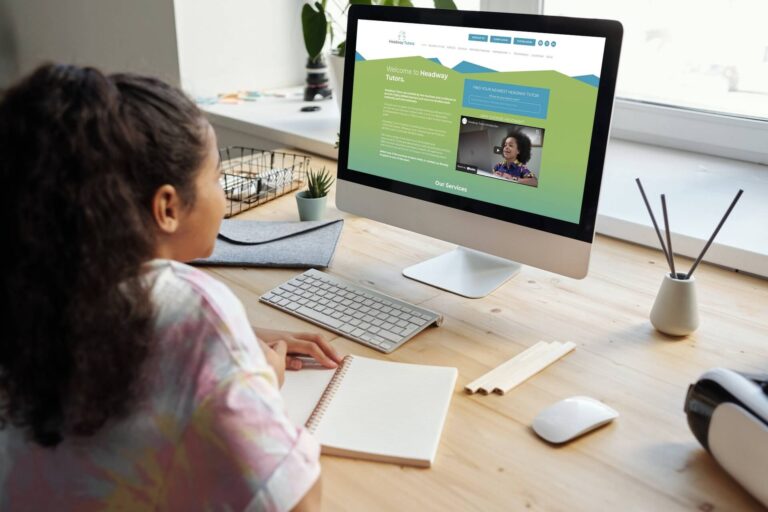 web development for tutoring company - Headway Tutors