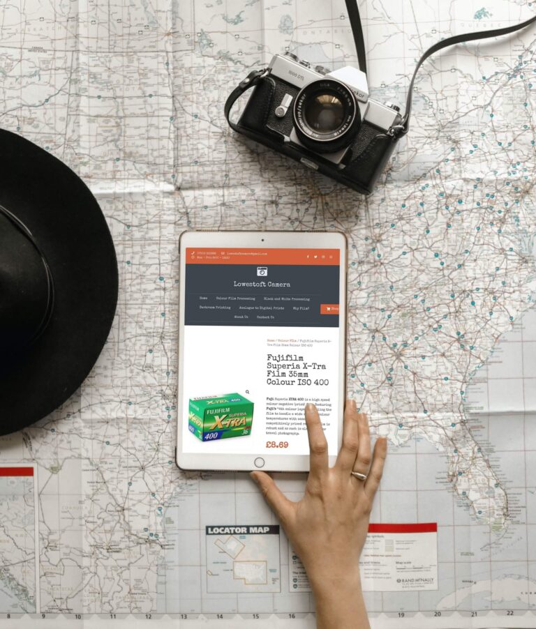 Lowestoft Camera Mobile Friendly Web Design